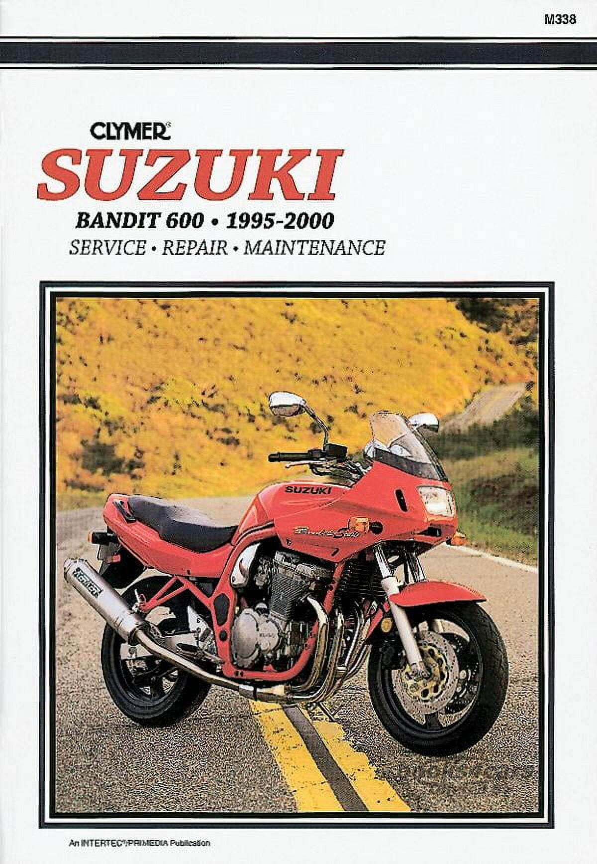 view cover of 1995-2000 Bandit 600 Shop Service Repair Manual, 450 pages by Clymer for Suzuki