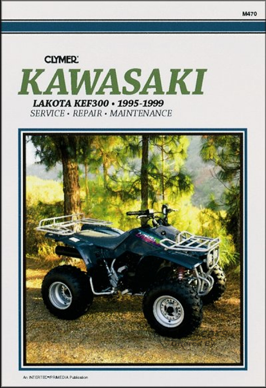 view cover of 1995-1999 All Terrain Lakota KEF300 Shop Service Repair Manual, 400 pages by Clymer for Kawasaki