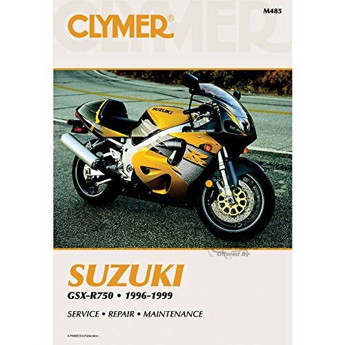 view cover of 1996-1999 GSX R750 Shop Service Repair Manual 450 pages by Clymer for Suzuki