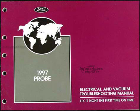 view cover of 1997 Probe Electrical & Vacuum Troubleshooting Manual by Ford