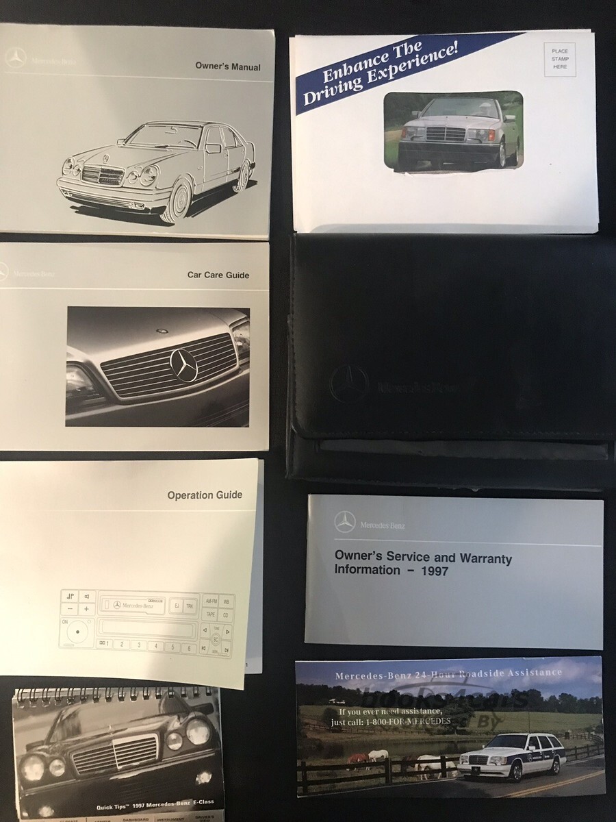 view cover of 1997 E-CLASS E300D E320 E420 owners manual by Mercedes