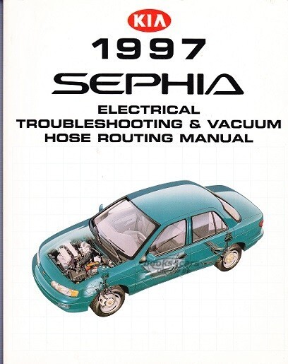 view cover of 1997 Sephia Electrical Troubleshooting Manual by KIA
