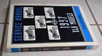 view cover of 1997 XLH Shop Service Repair Manual by Harley Davidson