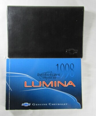 view cover of 1998 Lumina Sedan Owners manual by Chevrolet