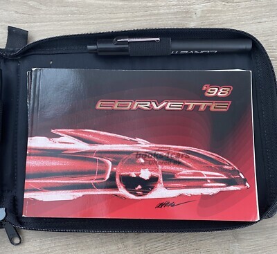 view cover of 1998 Owners Manual for Corvette by Chevrolet