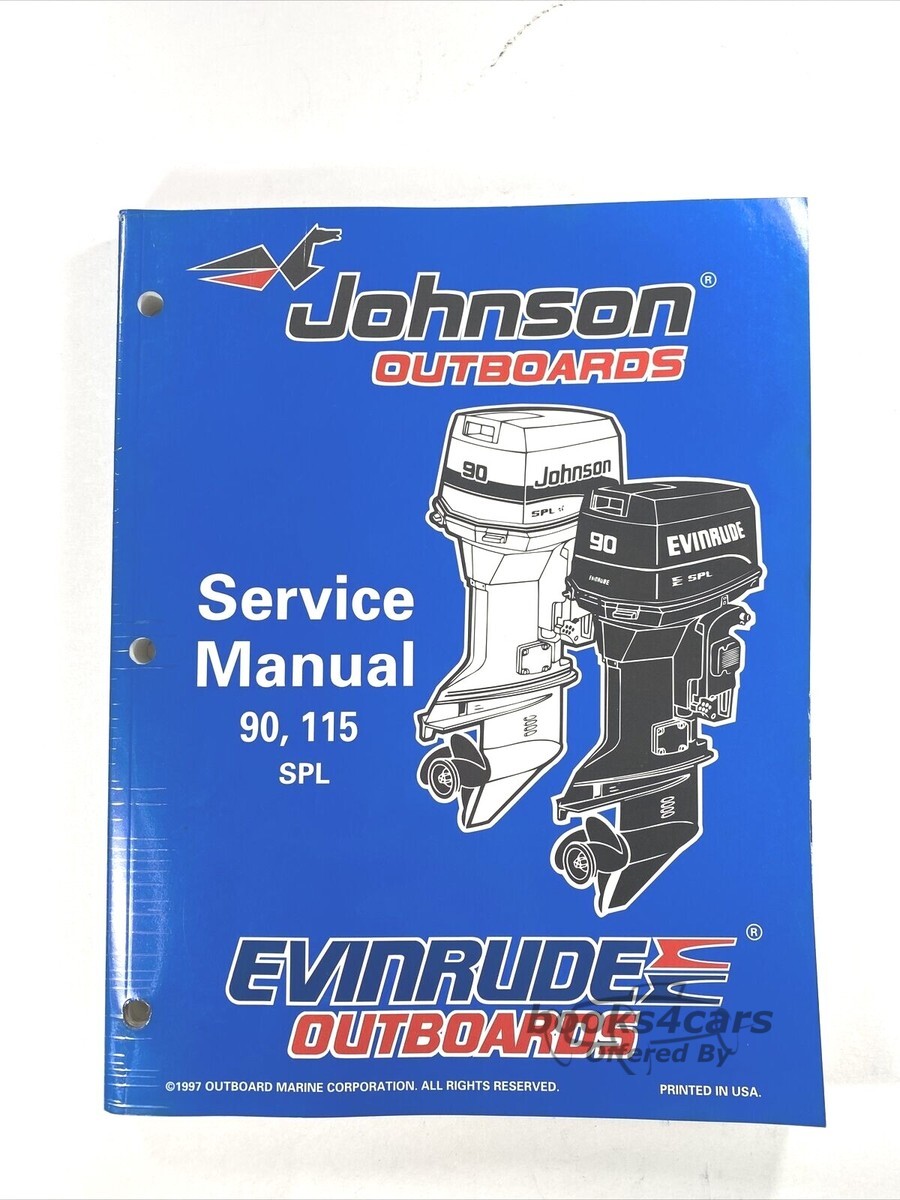 view cover of Service Manual for OMC 90, 115 SPL by Evinrude