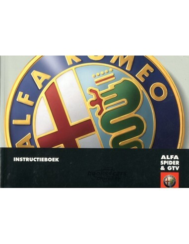 view cover of 1998 Owners manual by Alfa-Romeo for Spider 916