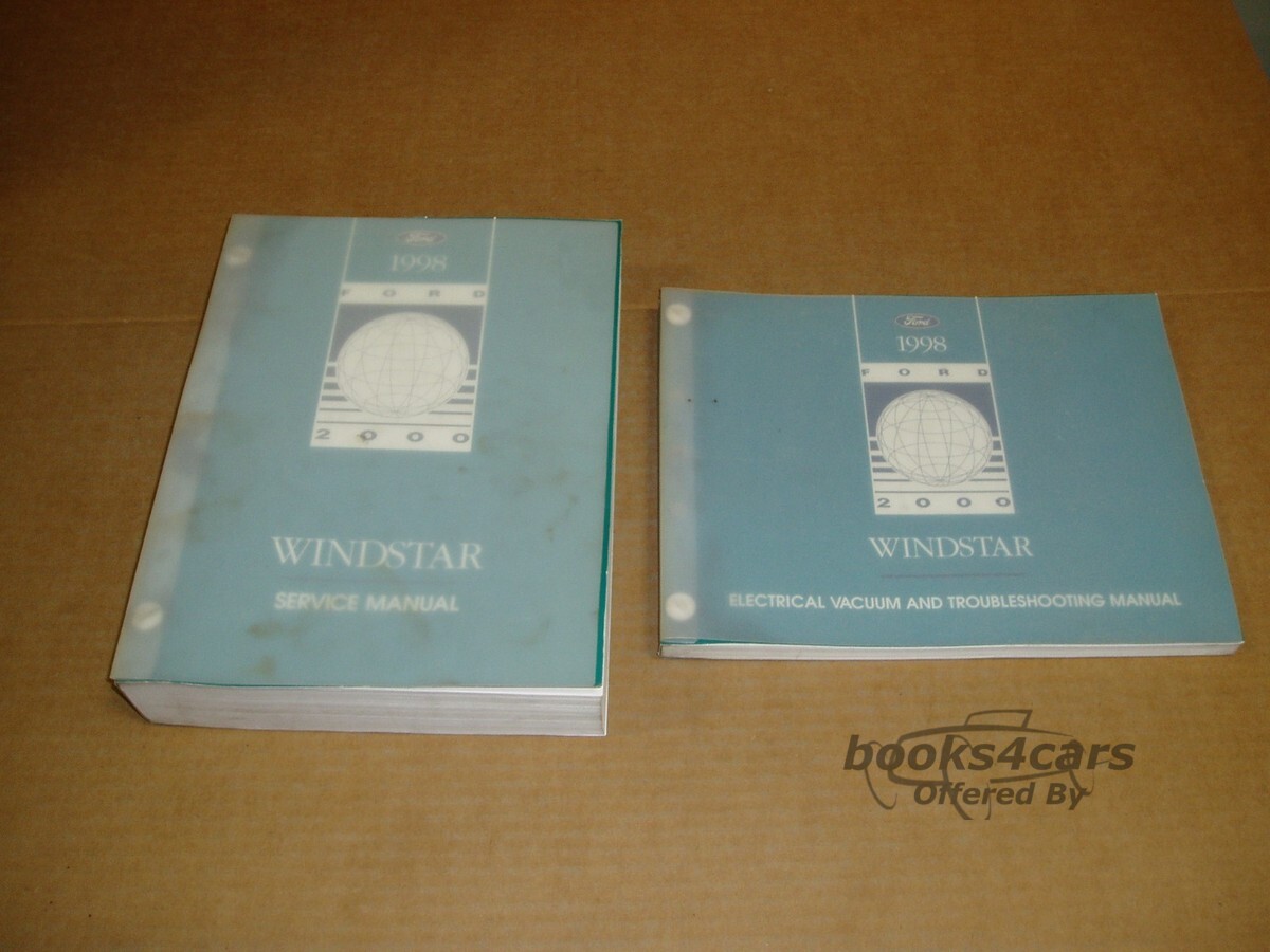 view cover of 1998 Windstar Shop Service Repair Manual by Ford