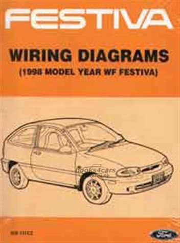 view cover of 1998 Festiva Wiring Diagam by Ford