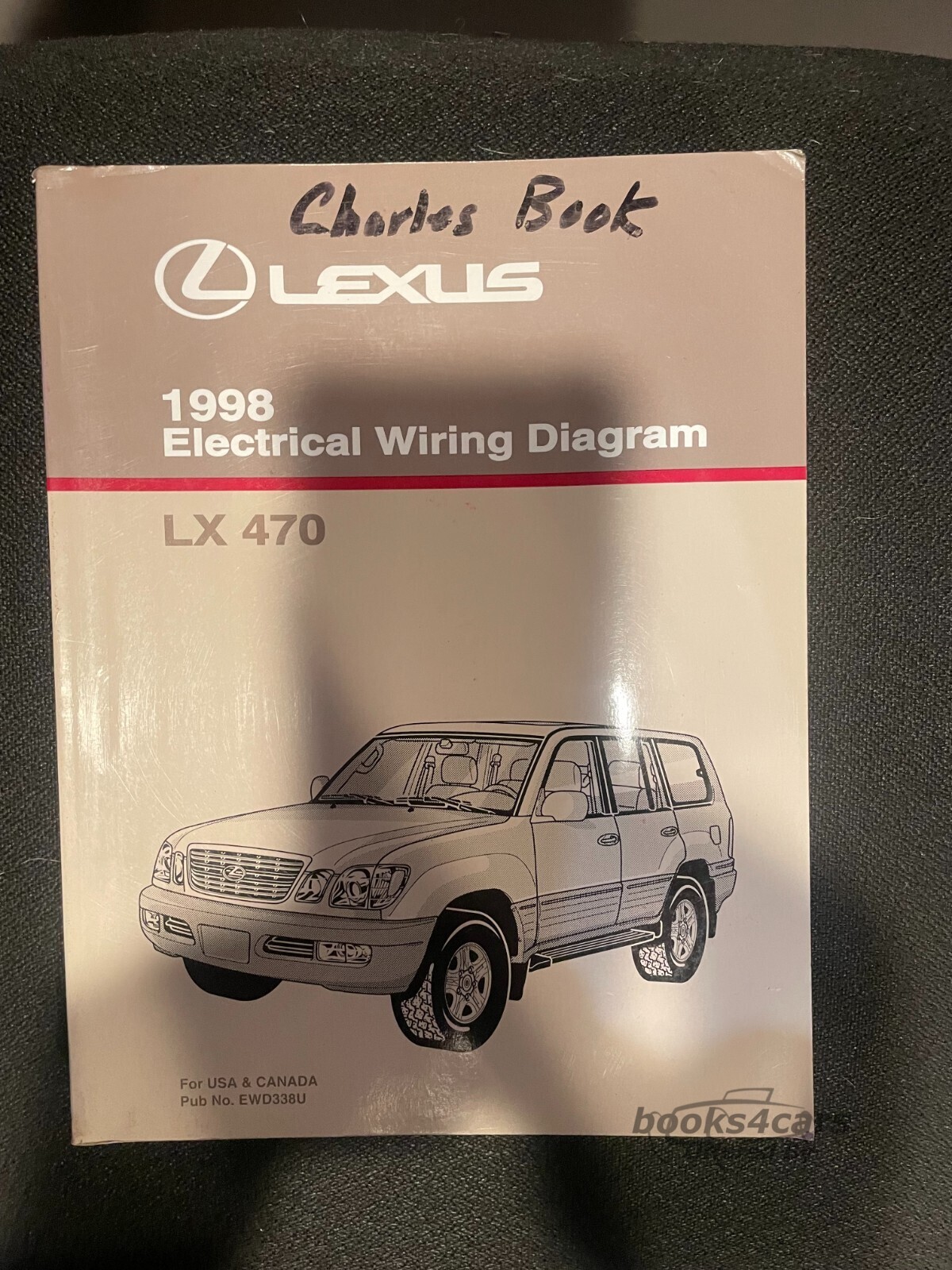 view cover of 1998 LX470 Electrical Wiring Diagrams Manual by Lexus for LX 470
