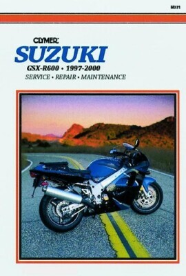 view cover of 1997-2000 GSX R600 Shop Service Repair Manual, 500 pages by Clymer for Suzuki