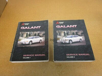 view cover of 1998 Galant Shop Service Repair Manual by Mitsubishi