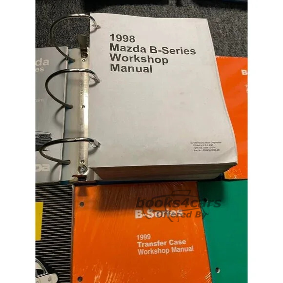 view cover of 1998 B-Series Pickup Truck Shop Service Workshop Repair Manual by Mazda