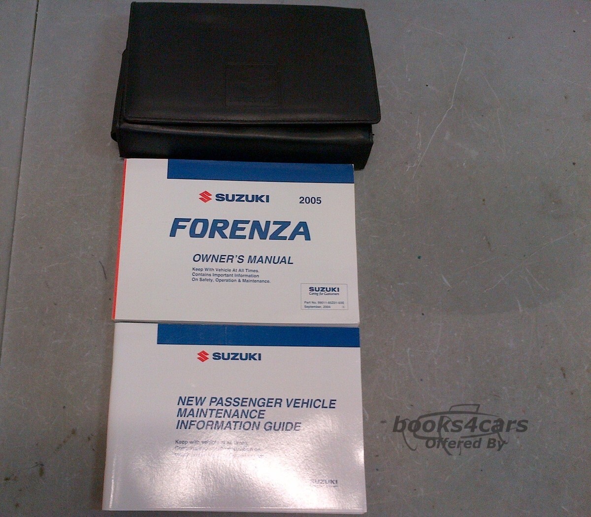 view cover of 2005 Suzuki Forenza Owners Manual