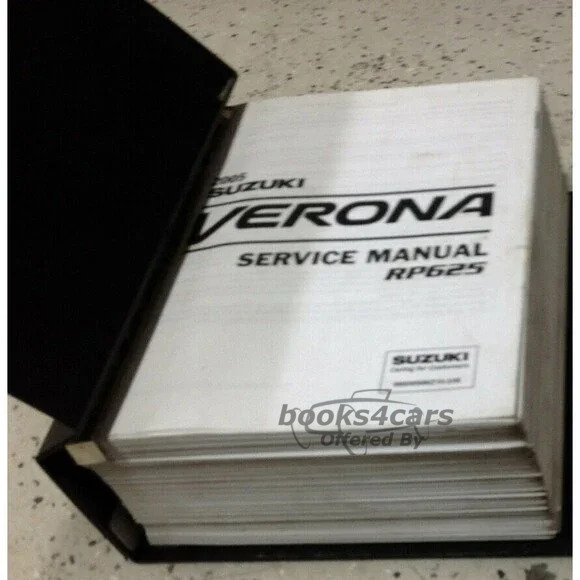 view cover of 2005 Verona Shop Service Repair Manual