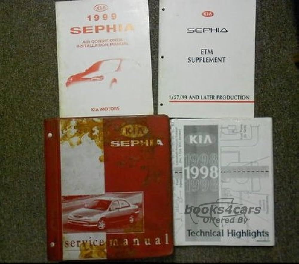 view cover of 1999-2000 Sephia Electrical Troubleshooting Manual Supplement by KIA