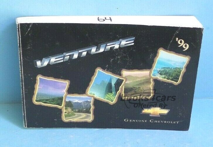 view cover of 1999 Venture Owners Manual by Chevrolet