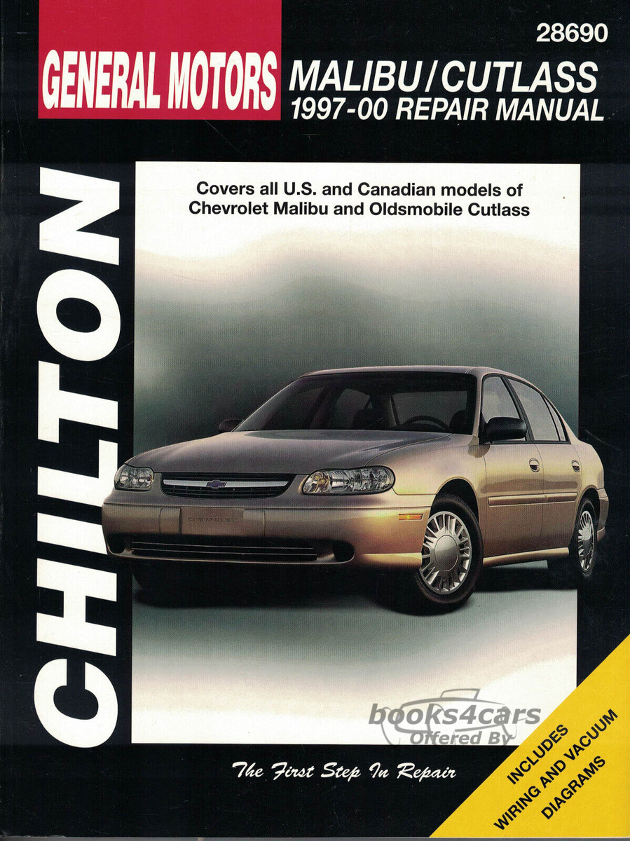 view cover of 1997-2000 Chevrolet Malibu Oldsmobile Cutlass shop service repair manual by Chilton