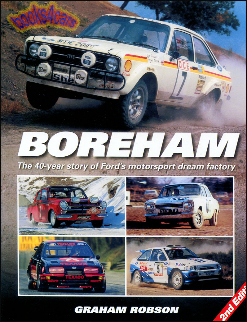 view cover of Boreham Ford Motorsport Dream Factory 40 year history Hardcover by G. Robson