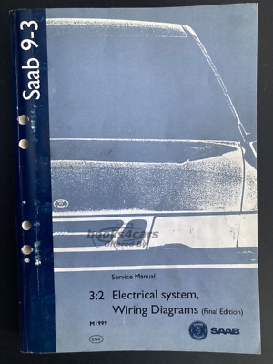 view cover of 1999 9-3 Electrical System & Wiring Diagrams Shop Service Repair Manual by Saab