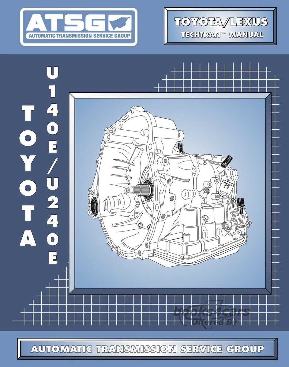 view cover of Toyota Lexus RX300 ES300 U140 U240 transaxle shop service repair manual by ATSG