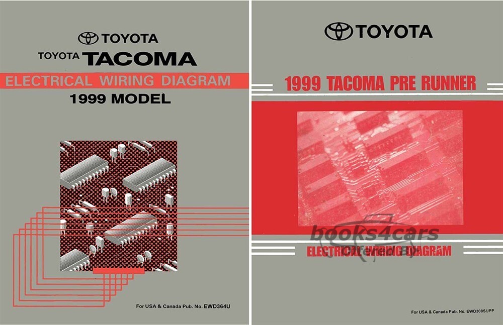view cover of 1999 Tacoma Pre Runner Electrical Wiring Diagram Supplement by Toyota
