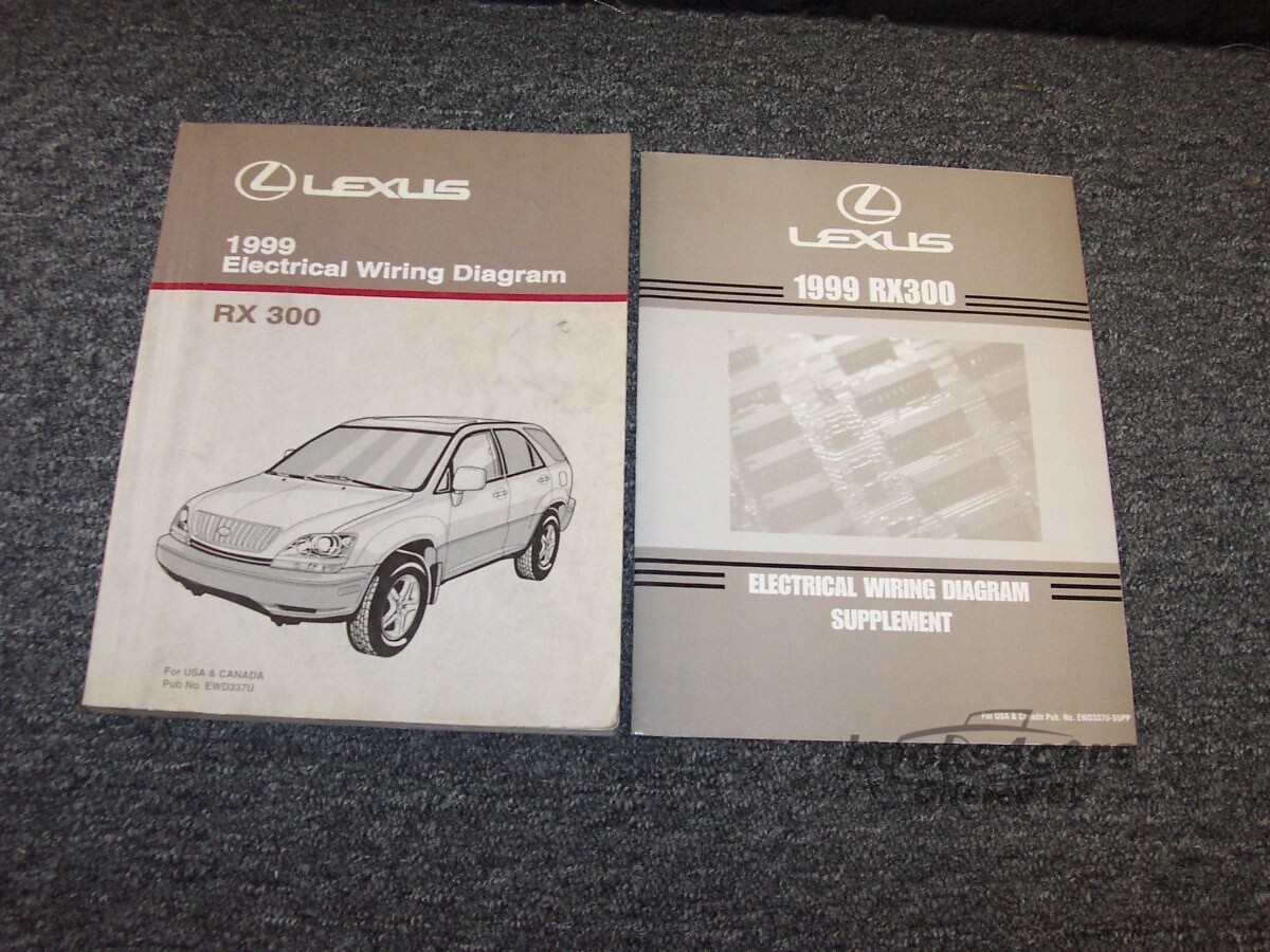 view cover of 1999 RX300 Electrical Wiring Diagram Supplement by Lexus