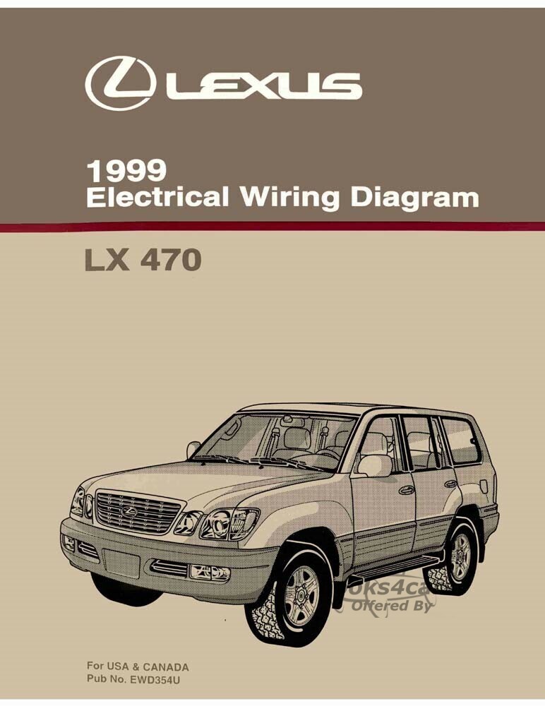 view cover of 1999 LX470 Electrical Wiring Diagram Manual by Lexus