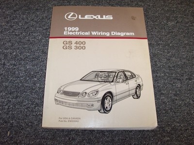 view cover of 1999 GS300 GS400 Electrcial Wiring Diagram Manual by Lexus