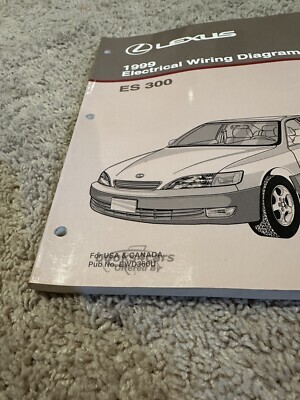 view cover of 1999 ES300 Electrical Wiring Diagram Manual By Lexus