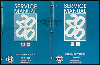 view cover of 1999-2000 C-Series Medium Duty Kodiak Topkick Shop Service Repair Manual Set by Chevrolet & GMC Truck C6 C7 C6000 C7500