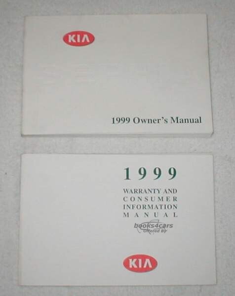view cover of 1999 Sephia Owners Manual by Kia