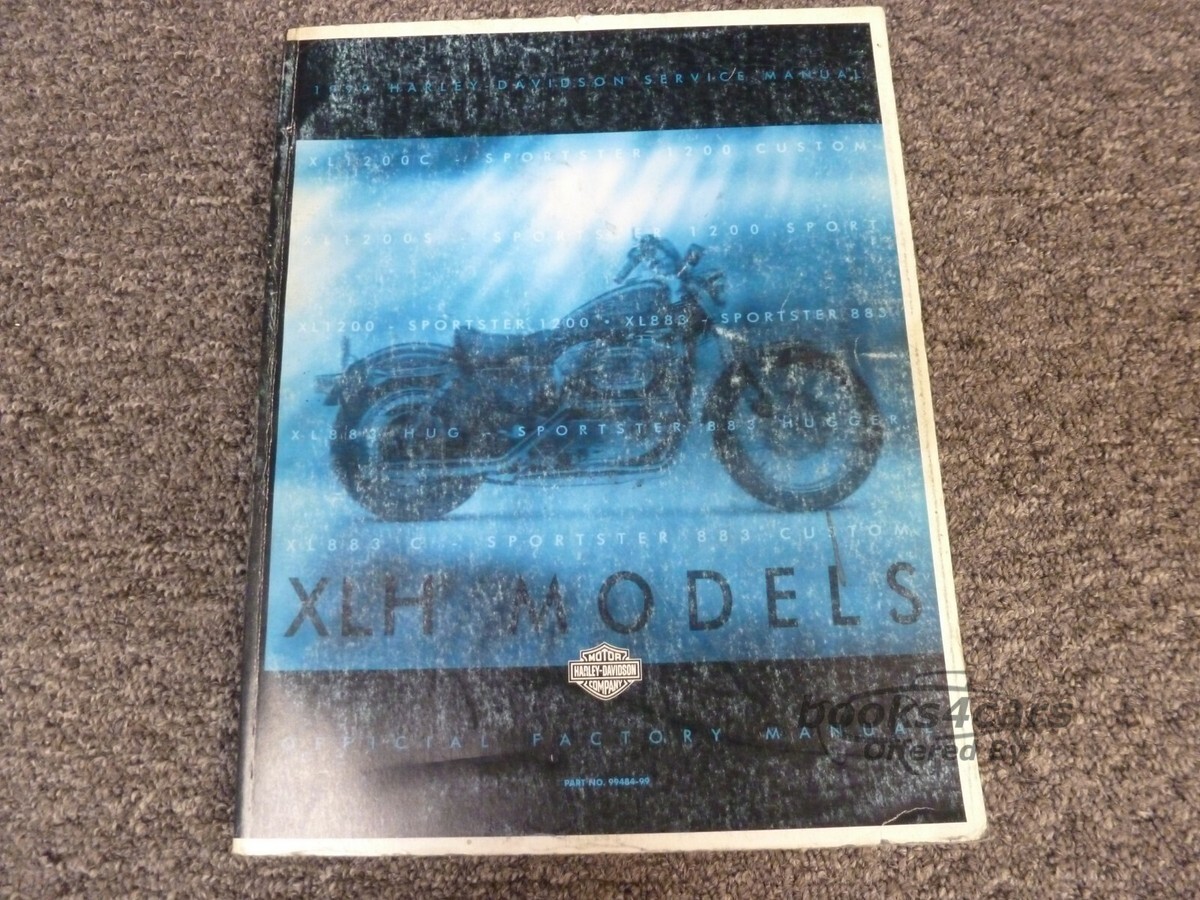 view cover of 1999 Sportster XLH Shop Service Repair Manual by Harley Davidson