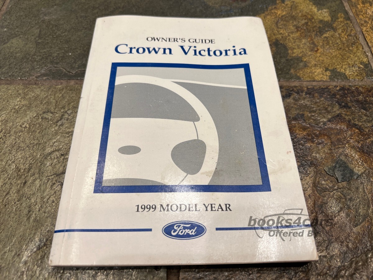 view cover of 1999 Crown Victoria Owners Manual by Ford