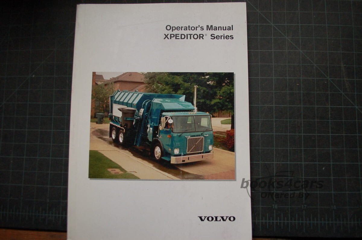 view cover of 1999 Volvo Xpeditor Operators Manual
