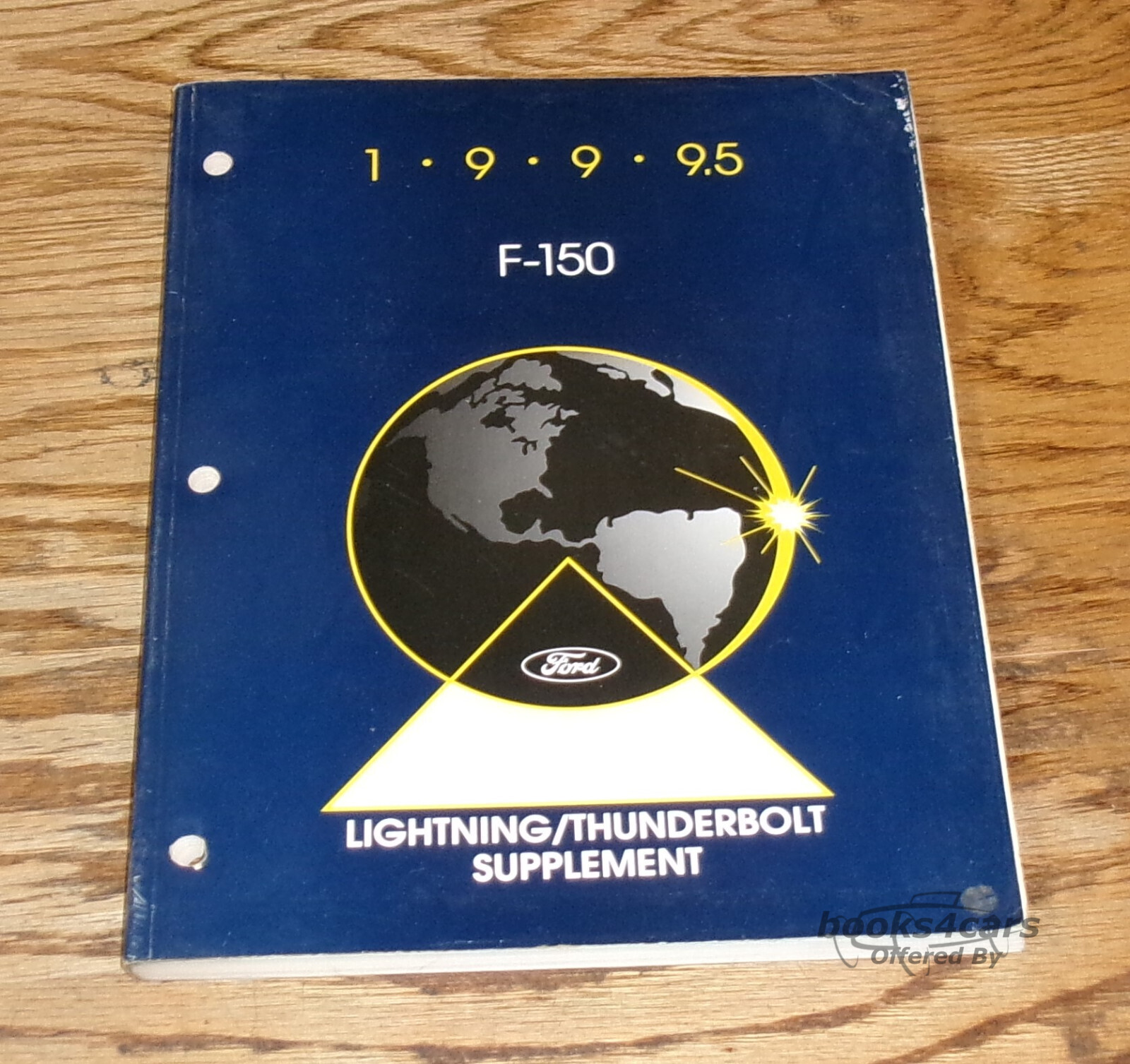 view cover of 1999 F150 Lightning/Thunderbolt SVT pickup shop service manual supplement by Ford truck