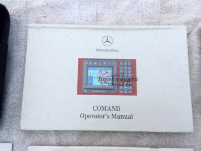 view cover of Command operators manual for Mercedes S430, S500, & S600