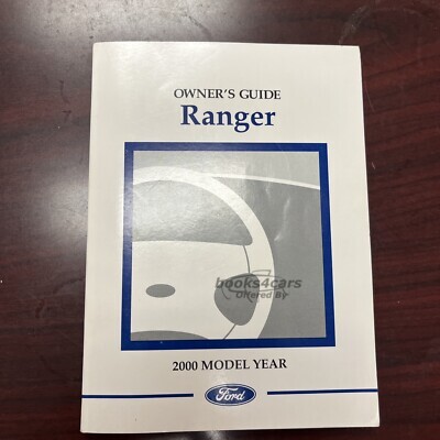 view cover of 2000 Ranger Owners Manual by Ford