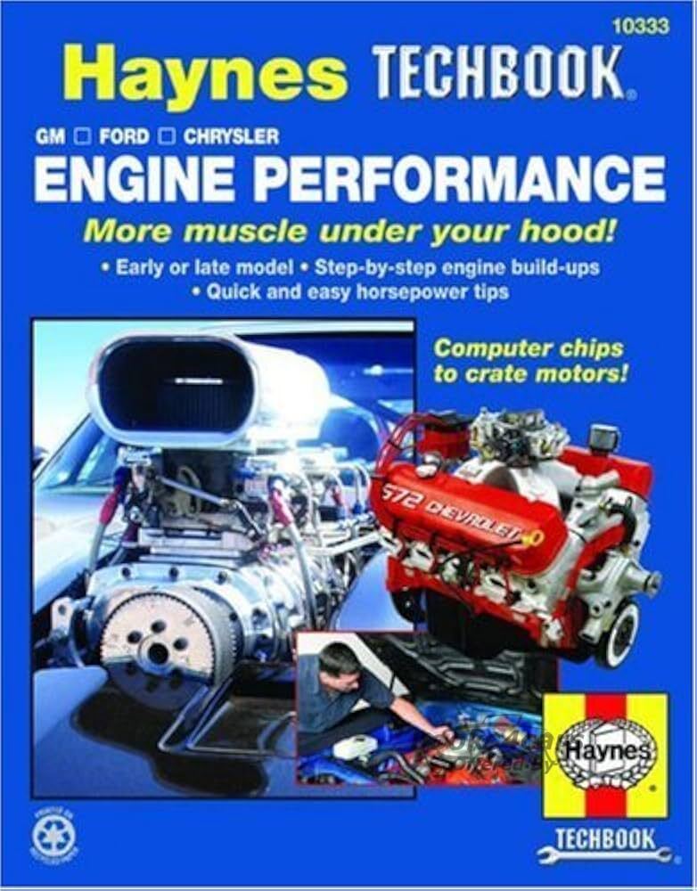view cover of Engine Performance Techbook by Haynes
