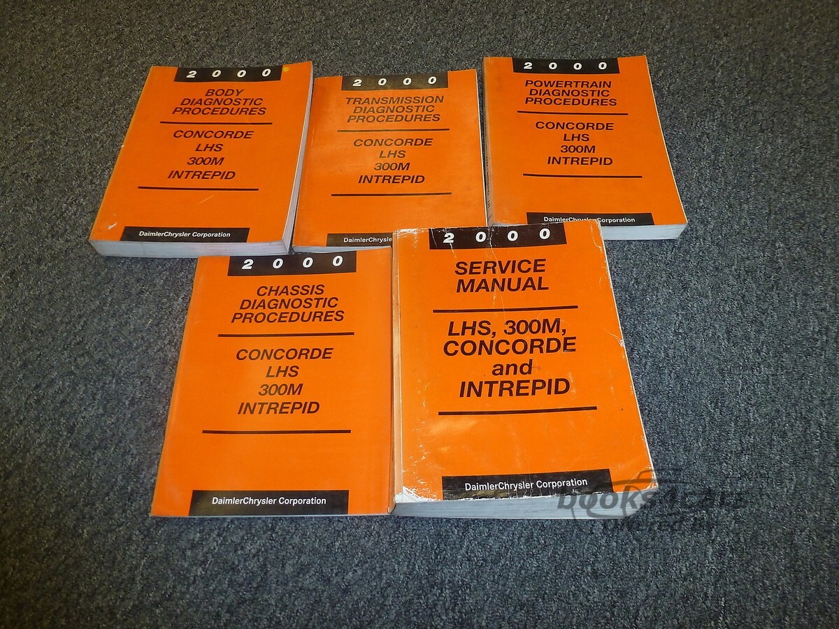 view cover of 2000 Concorde LHS 300M Intrepid Chassis Diagnostic Procedures Shop Service Repair Manual by Chrysler