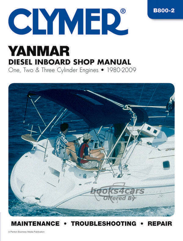 view cover of Yanmar One, Two, Three Cylinder Diesel Inboard Engines Marine Shop Service Repair Manual, 248 pages by Clymer
