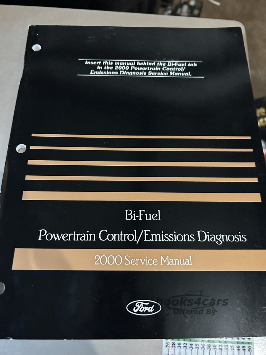 view cover of 2000 Bi-Fuel Powertrain control/Emissions Diagnosis