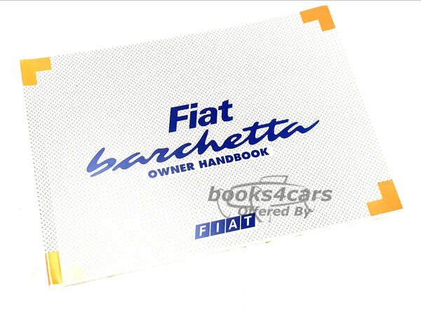 view cover of 2000-2003 Fiat Barchetta Owners Manual