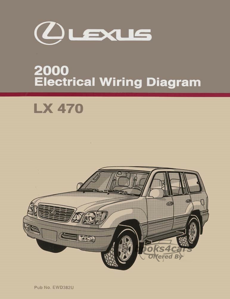 view cover of 2000 LX470 Electrical Wiring Diagram Manual by Lexus