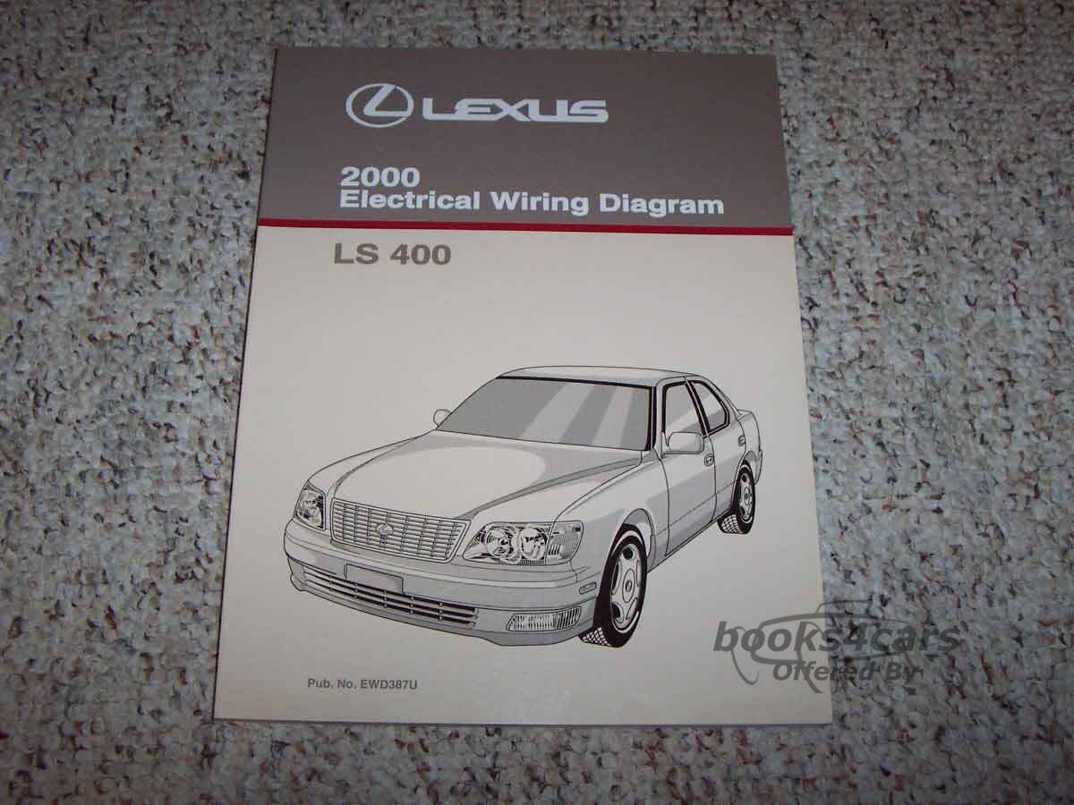 view cover of 2000 LS400 Electrical Wiring Diagram Manual by Lexus for LS 400
