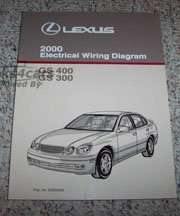view cover of 2000 GS400 GS300 Electrical Wiring Diagram Manual By Lexus