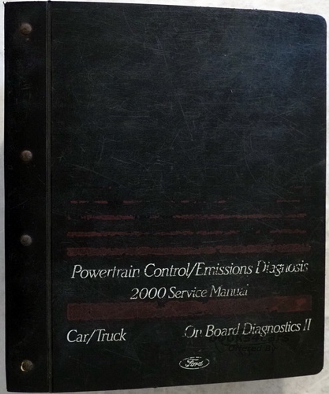 view cover of 2000 Emissions Powertrain diagnostic Shop Service Repair Manual by Ford for all Ford Lincoln & Mercury cars & trucks
