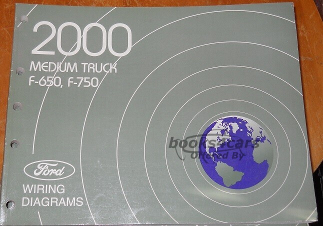 view cover of 2000 F-650, F-750 Wiring Diagrams by Ford