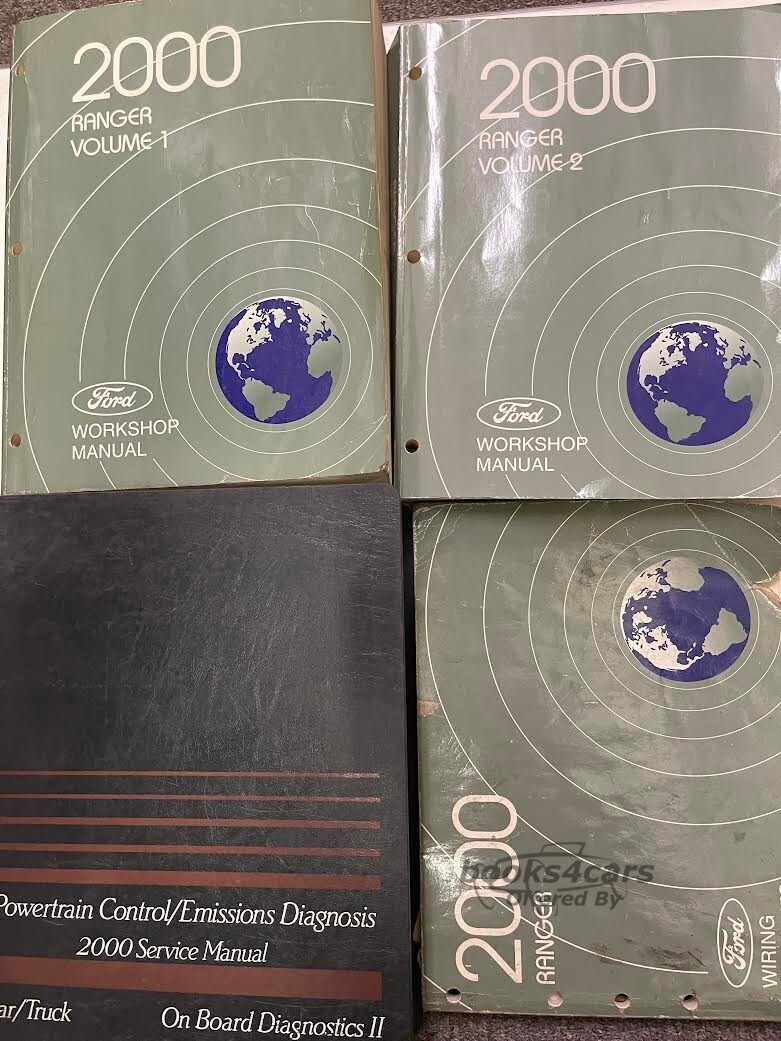 view cover of 2000 Ranger Shop Service Manual 2-vol Set by Ford Truck