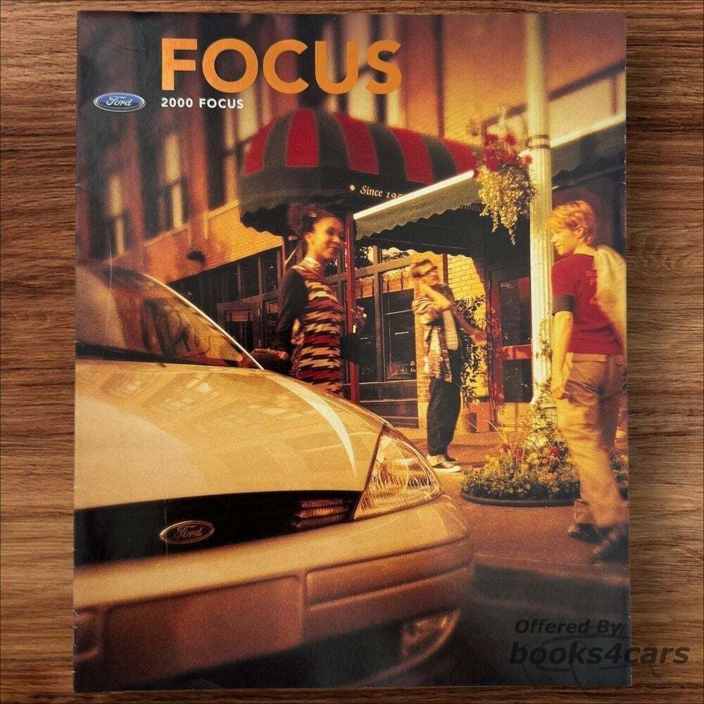 view cover of 2000 Ford Focus Sales Brochure